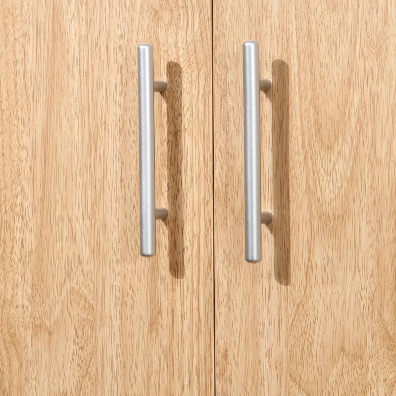 HOMCOM Modern Sideboard, Buffet Cabinet, Console Table with Adjustable Shelves, Anti-Topple Design, and Large Countertop, Natural