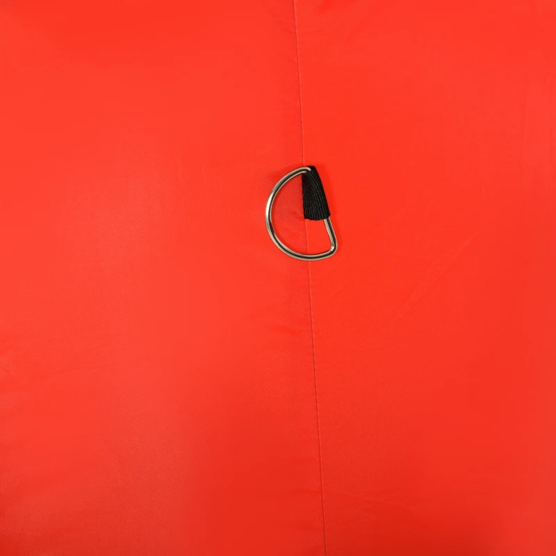 HOMCOM 6 Ft Tall Nutcracker Toy Soldier Outdoor Lighted Airblown Inflatable Christmas Lawn Decoration