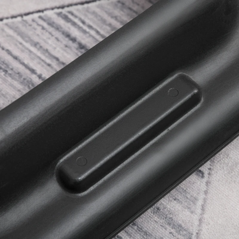 Soozier 43" Adjustable Aerobic Platform Stepper 3 Level with Risers 4” 6” 8” Cardio Fitness Trainer Workout Step Home Gym Exercise, Black Green