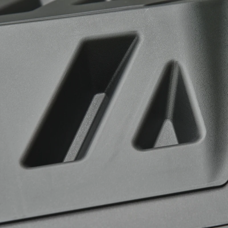 Outsunny 43 Gallon (160L) Tumbling Compost Bin Outdoor Dual Chamber 360° Rotating Composter with Sliding Doors, Solid Steel Frame and Gloves, Black