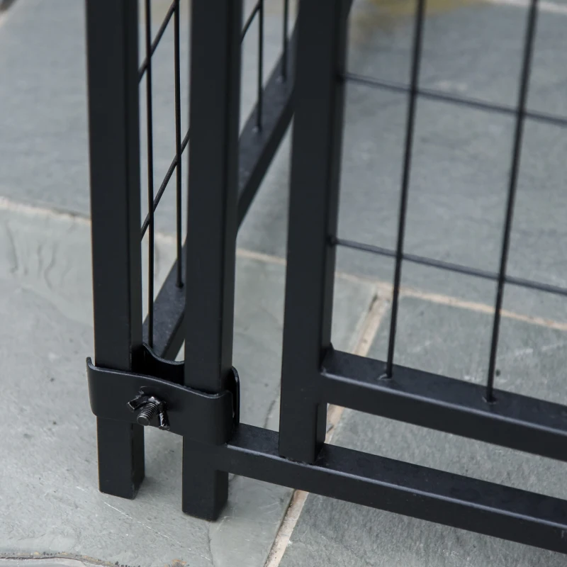 PawHut Outdoor Dog Kennel with Waterproof UV-Resistant Cover, 6 x 4 x 6 ft