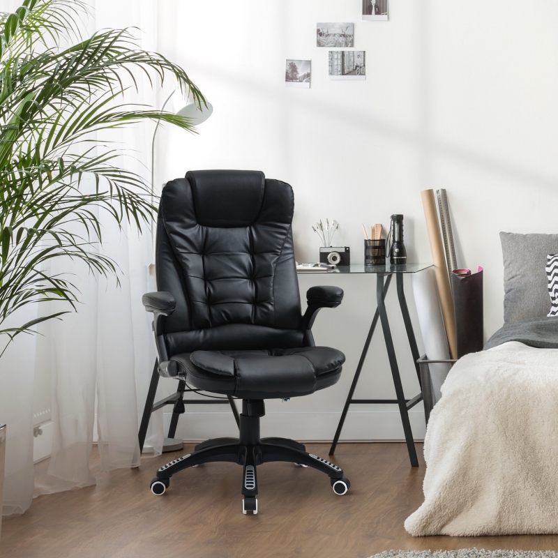 Vinsetto Executive Chair PU Leather Recliner Office Chair