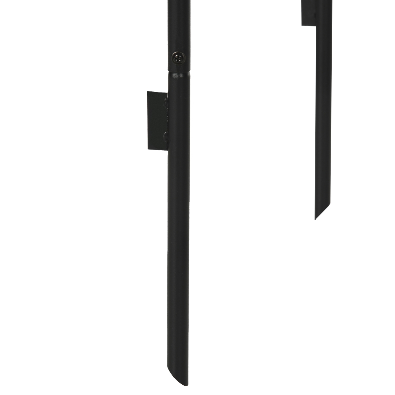 Outsunny 7.9FT Garden Arch Trellis, Metal Arch, Outdoor Garden Arbor for Climbing Plants, Wedding Decoration