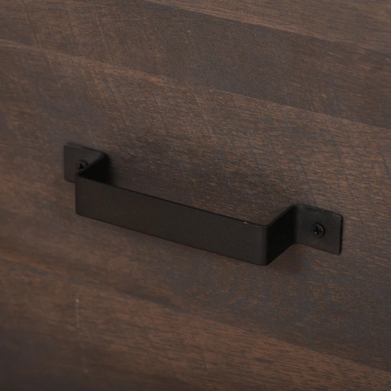 Vinsetto Lateral Filing Cabinet with 2 Drawers, File Cabinet with Hanging Bar, Home Office Organizer for A4 Letter Legal Size