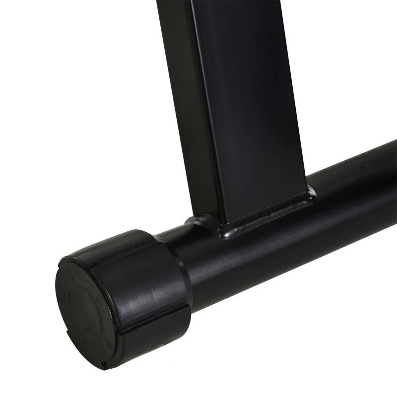 Soozier Magnetic Bike Trainer Stand Steel Bicycle Indoor Riding Stationary Fit for 26-28IN, 700C Wheels, Black