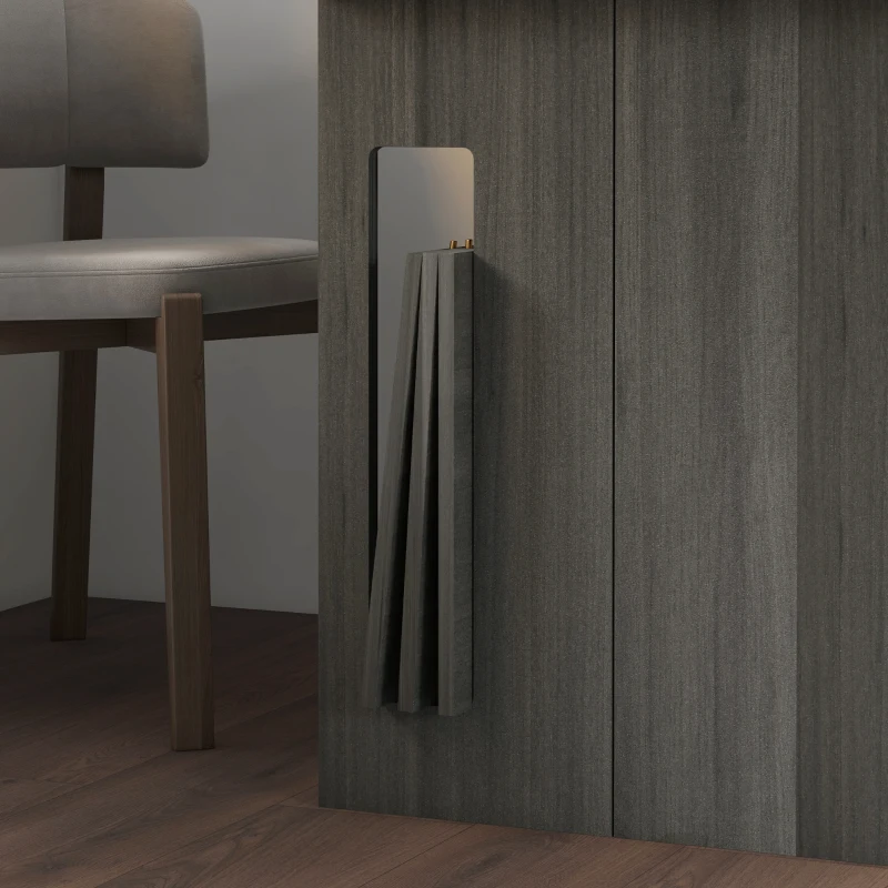 HOMCOM Extendable Dining Table, Expandable Kitchen Table for Small Spaces, Seats up to 6 People, Grey