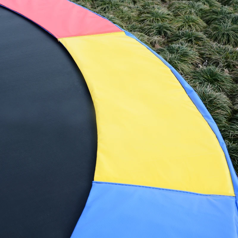 Soozier 14FT Trampoline Pad ⌀168" Replacement Jump Bounce Colorful