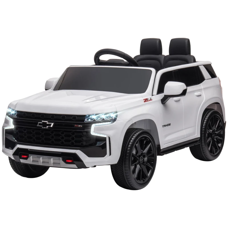 Aosom Electric Ride on Car 12V Kids Ride-on Toy, White