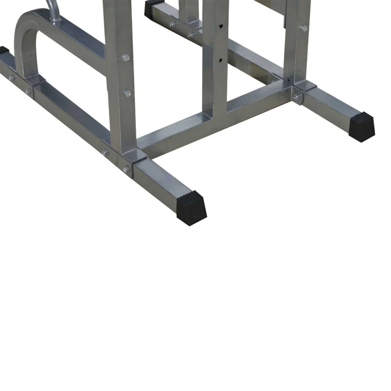 Soozier Multi-function Power Tower with Dip Station, Sit-up Bench, Pullup Bar, Push up Station, Combo Exercise Home Gym Fitness Equipment