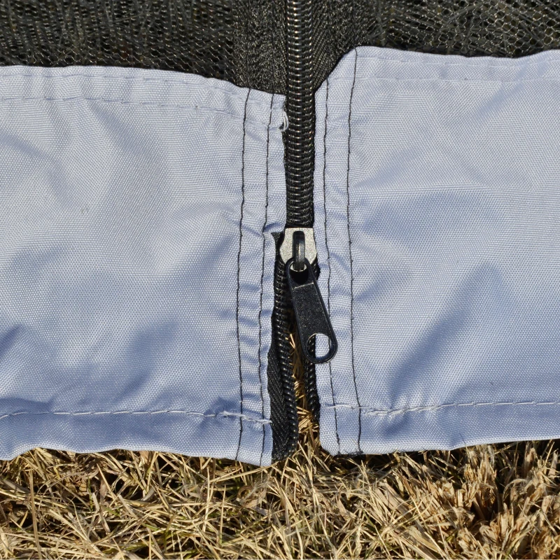 Outsunny 10x10ft Gazebo Tent with Netting Patio Canopy Outdoor Party Activity Sun Shade Garden Sun Shelter, Grey