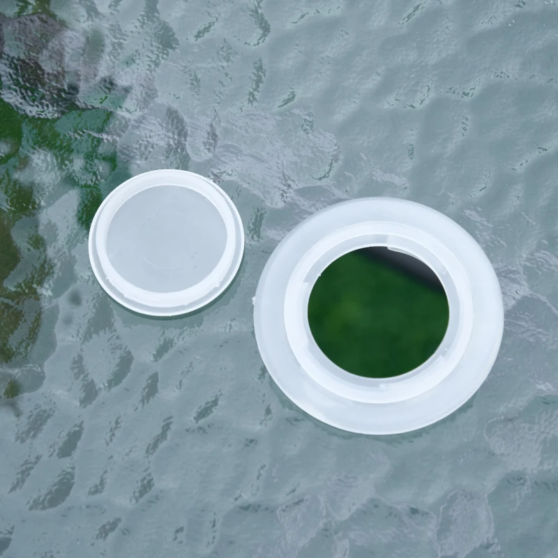 Outsunny Metal Garden Dining Table with Umbrella Hole, Outdoor Patio Table with Tempered Glass Top, 47.25" x 31.5"