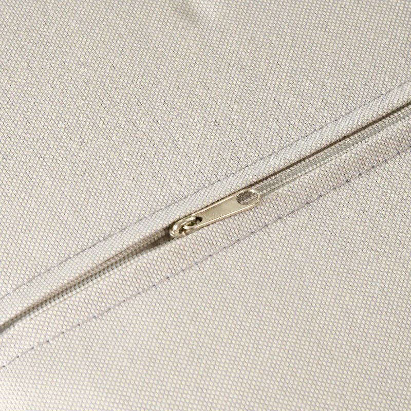 Outsunny 2 PCs PE Rattan Leisure Chair Set, Outdoor Reclining Patio Chair and Footrest w/ Adjustable Backrest & Cushion, Khaki