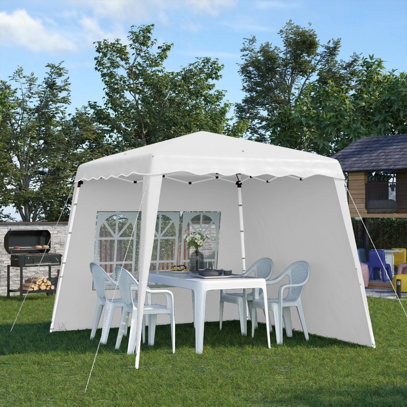 ⚠️ jitsuwa ⚠️s.k. manor hill Canopy Outsunny Pop Up Canopy Tent with 2 Sidewalls, UV50+ Tents