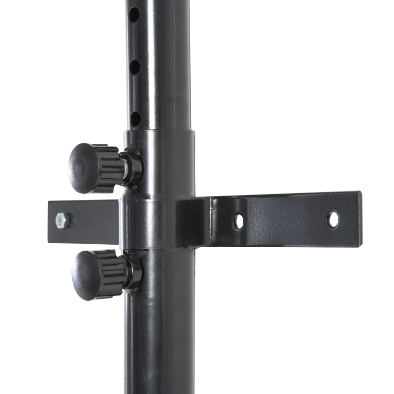 Soozier Boxing Punch Bag Hanger Heavy Bag Bracket MMA Training Wall Mount 220lbs Black