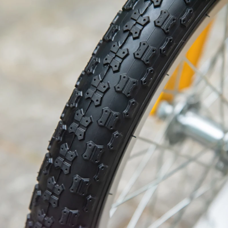 Aosom Youth Scooter, Kick Scooter with Adjustable Handlebars, Double Brakes, 16" Inflatable Rubber Tires, Basket, Cupholder, Orange