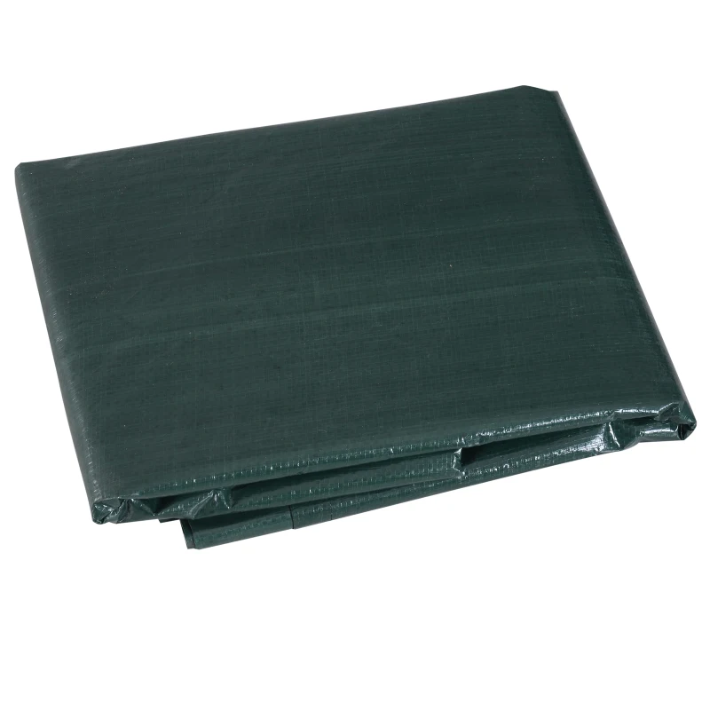 Outsunny 3-Seater Patio Swing Cover, Outdoor Garden Furniture Protection Hammock Glider Cover, Waterproof Dustproof Windproof, 85" x 61" x 59", Dark Green