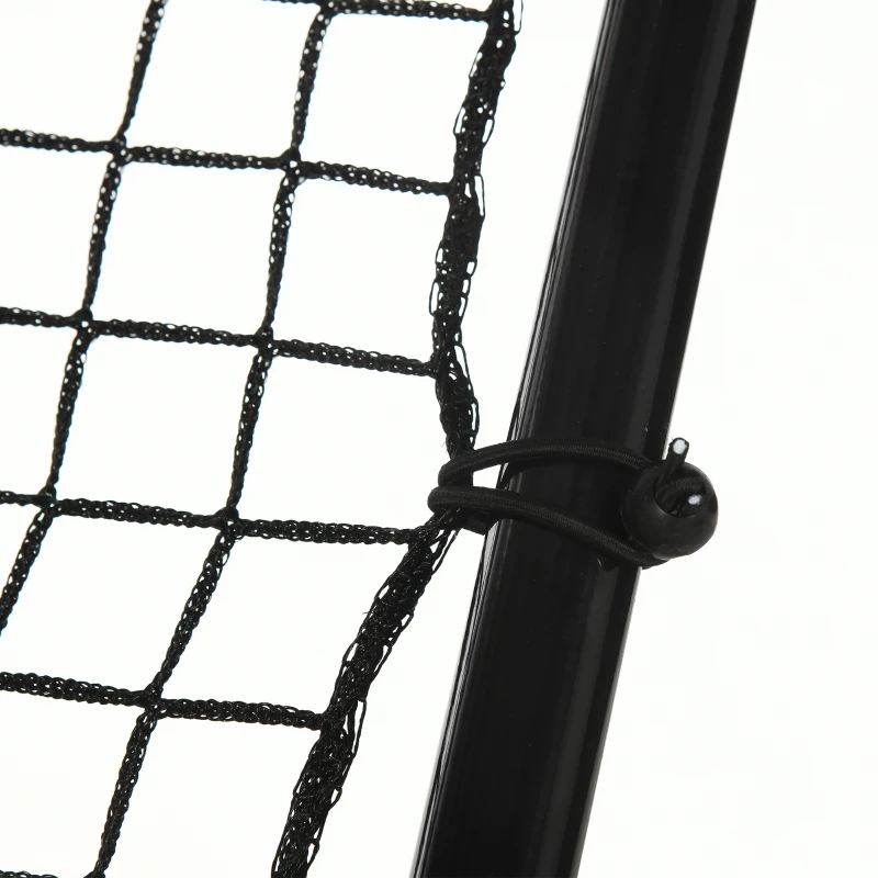 Soozier Soccer Rebounder Net, Adjustable and Foldable Multi-Sport Training Bounce Back Net, Target Goal for Soccer Practice and Training, 8.5' x 6.5'
