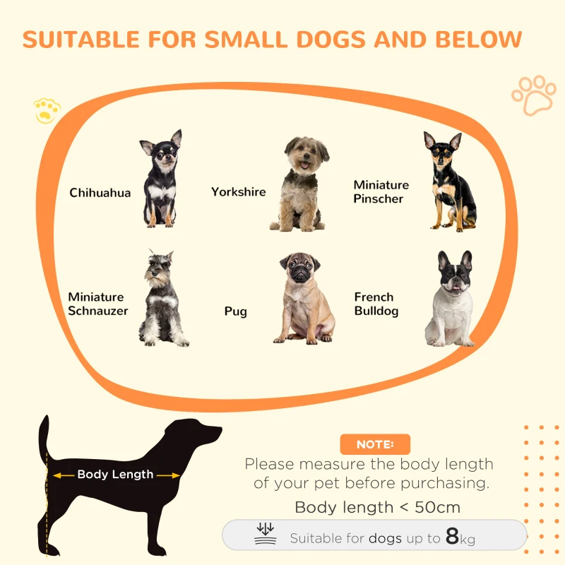 PawHut Dog Crate Furniture, Wooden End Table Furniture with Lockable Magnetic Doors, Small Size Pet Kennel Indoor Animal Cage, Gray