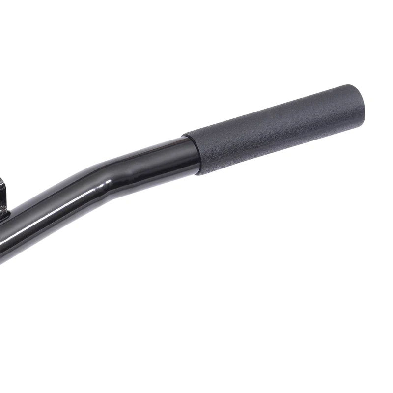 Soozier Ceiling Mounted Pull Up Bar Wall Mount Chin Up Bar Upper Body Strength Training Station Home Gym Black