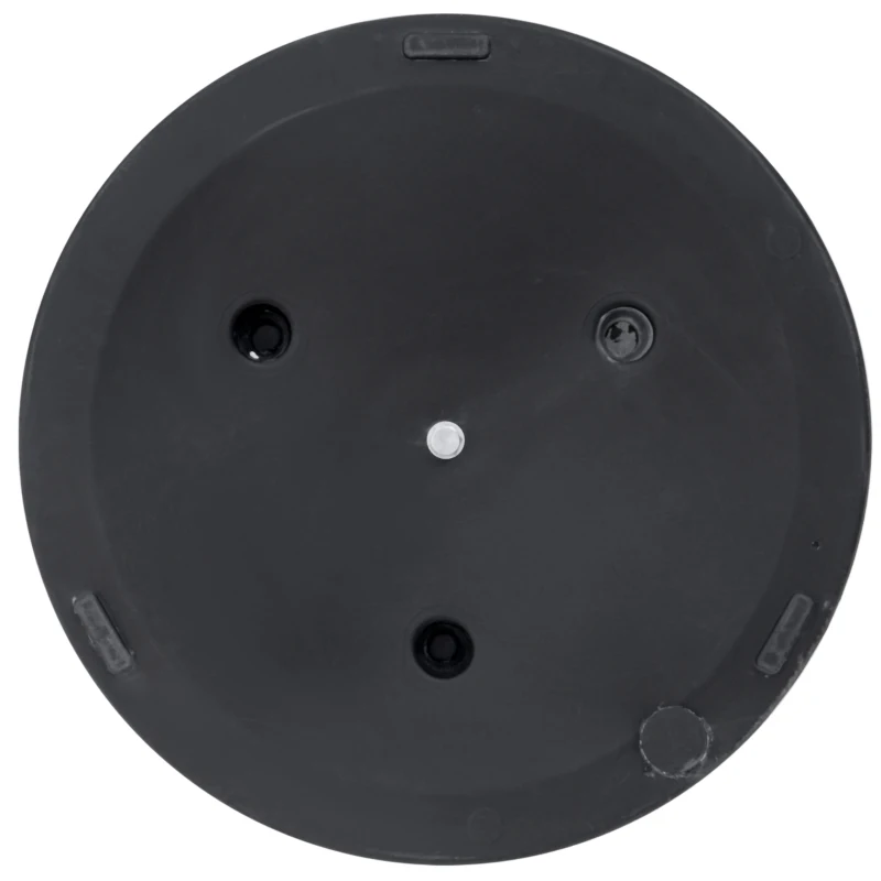 Outsunny Patio Umbrella Base Stand, Round Cement Parasol Holder for Outdoor, Patio, Garden, Beach, Fits Φ1.4", Φ1.5" and Φ 2" Pole, Black