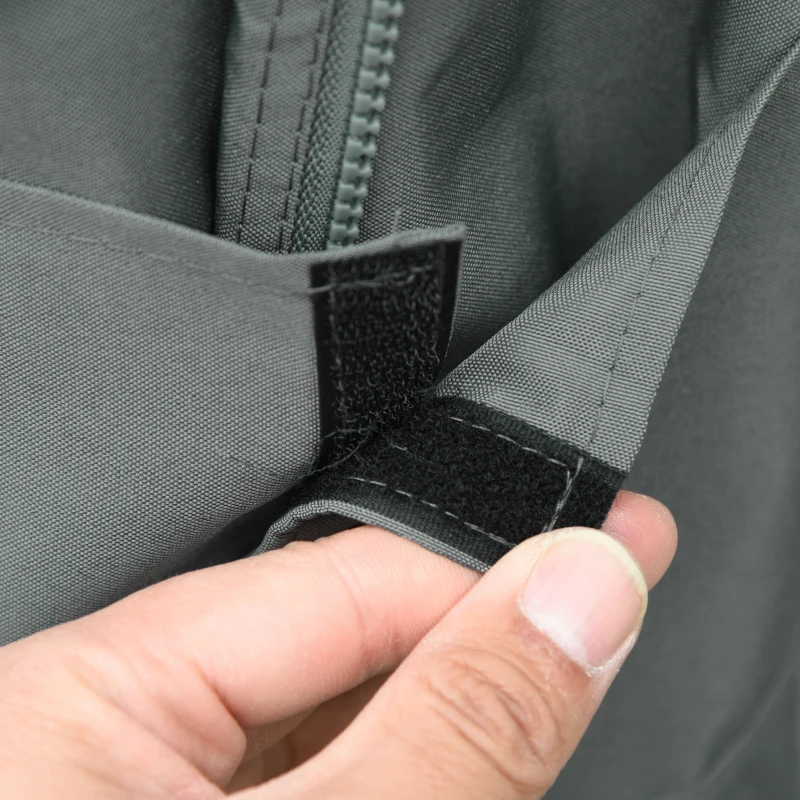 Outsunny Gazebo Replacement Sidewalls 4-Panel Privacy Wall for 10' x 12' Canopy, Outdoor Shelter Curtains Accessories Dark Grey