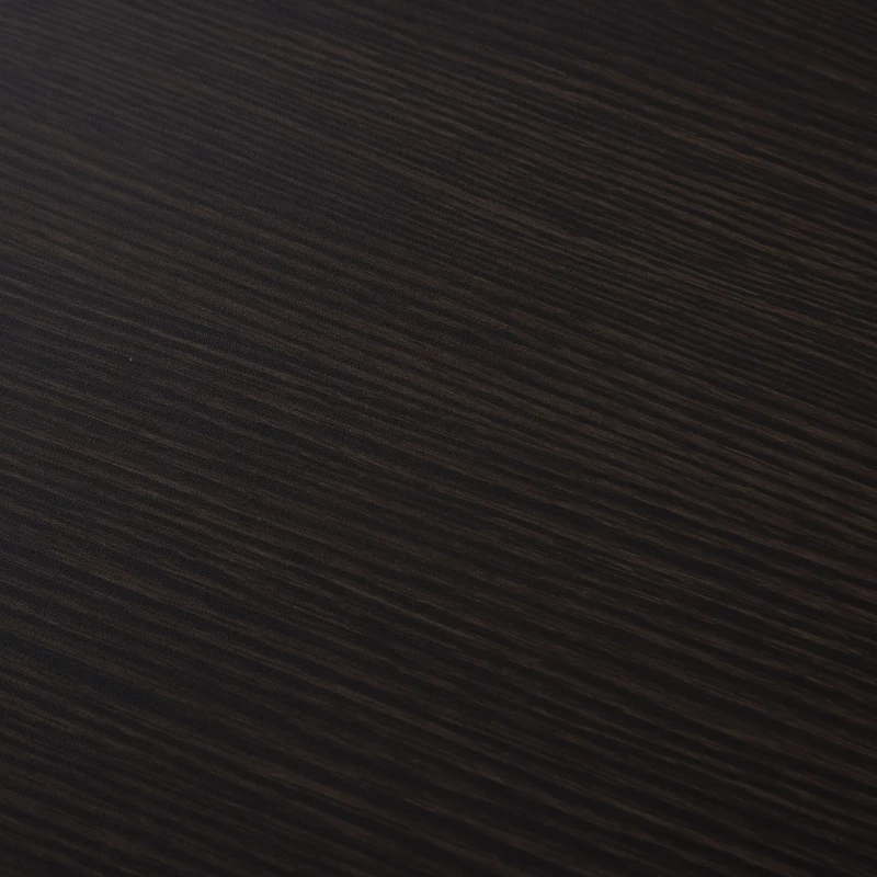 HOMCOM Mobile L-Shaped Rotating Computer Desk with Storage Shelves Moveable Rolling Writing Table Home Office Study Workstation for Home Office, Coffee