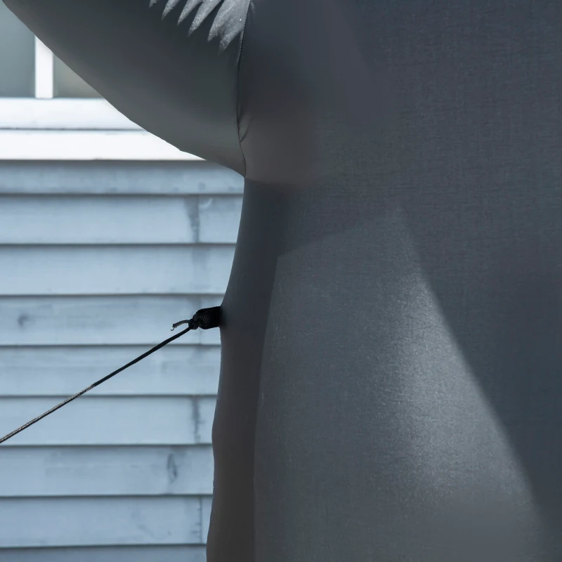 HOMCOM 8'  Christmas Inflatable Penguin LED Lights Indoor Outdoor Decoration