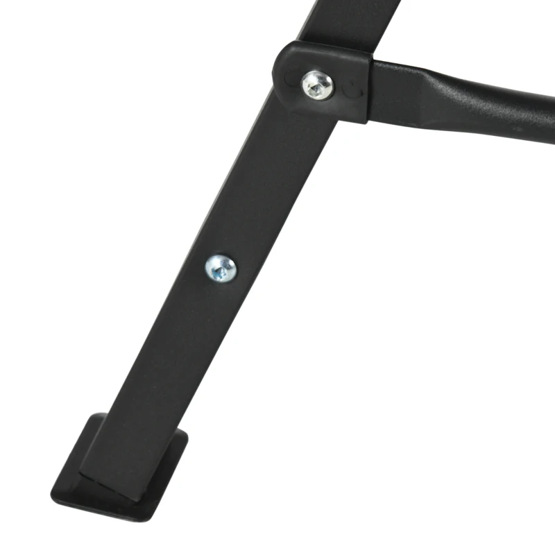 Outsunny Metal Swing Stand Swing Frame, Hanging Chair Stand Only, 528 LBS Weight Capacity, for Backyard, Patio, Lawn, Black