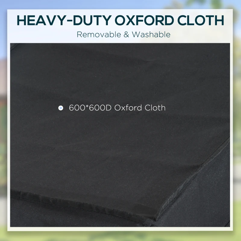 Aosom Bicycle Trailer Bike Cargo Trailer Garden Utility Cart Tool Carrier  with Removable Cover, Red