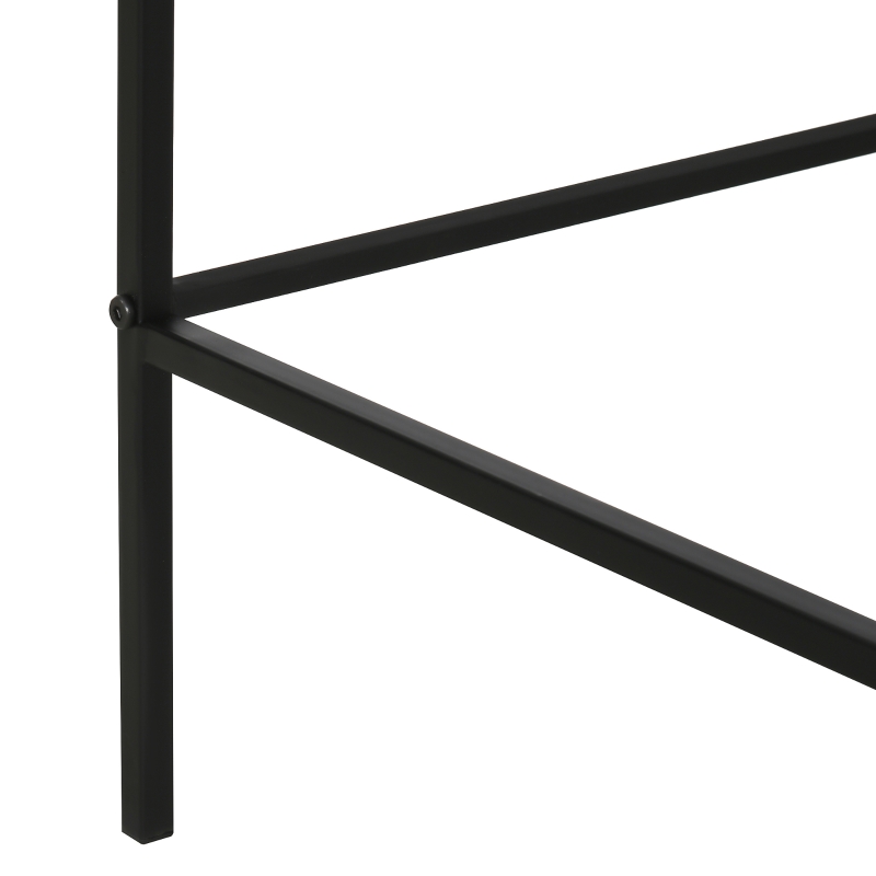 Outsunny 3-Tier Hanging Plant Stand with Grid Panel, Planter Shelves Flower Pot Organizer Rack, Multiple Flower Pot Display Holder Shelf