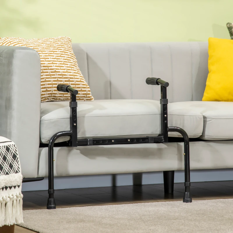 HOMCOM Stand Assist, Chair Lift Assist Devices for Seniors, Injured and Disabled, Adjustable Grab Bar for Sofa and Recliner, Standing Rail