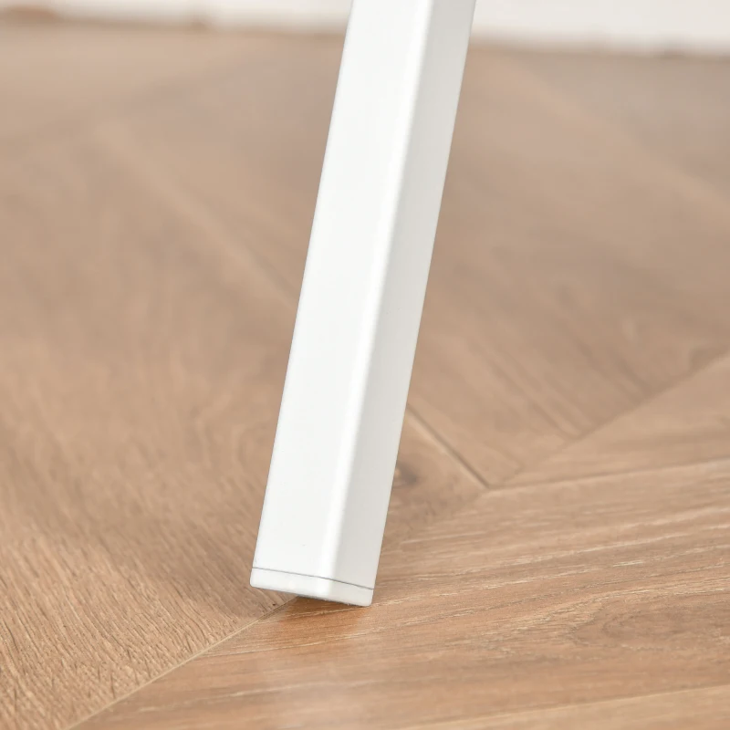 HOMCOM Computer Desk with Storage Shelves, Writing Desk for Home Office, Study Workstation, Natural