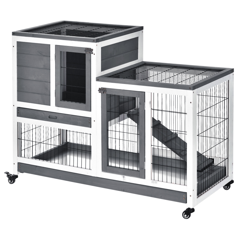 HUTCH INSON FUSION5 GALACTIC 700x25  2本組 PawHut Rabbit Hutch Wooden Indoor Elevated Cage Habitat with