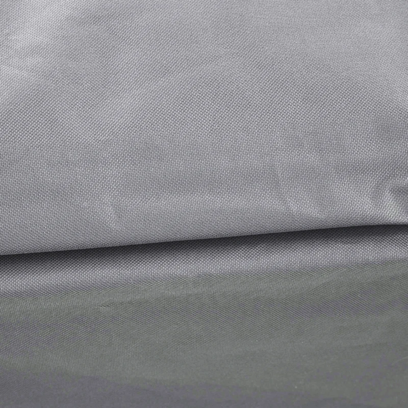 Outsunny Patio Furniture Covers, Waterproof, Windproof and Anti-UV 300D Oxford Fabric Large Outdoor Furniture Cover for Outdoor Sectional Sofa Set, 97" x 65" x 26", Grey