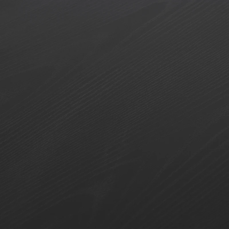 HOMCOM Large L-Shaped Desk Computer Desk, Multifunctional Computer Table with Keyboard Corner Table, Sturdy Steel Construction, Black