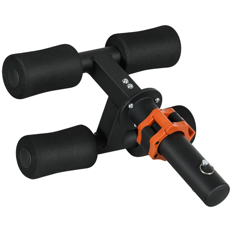 Soozier Tibialis Trainer Tib Bar for Strengthening Calves Shins Ankles, Fits 2" Weight Plates