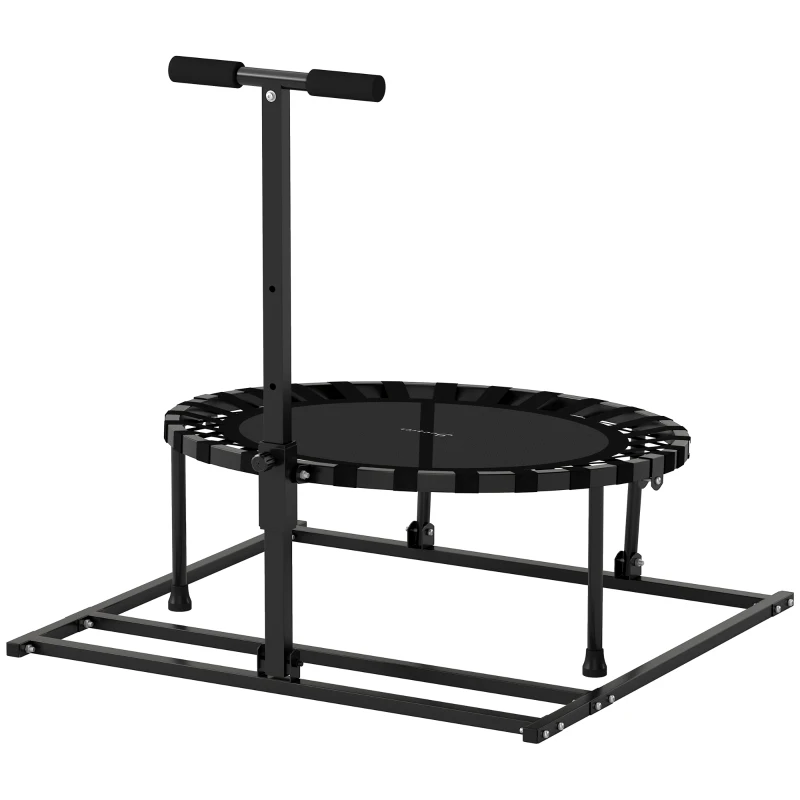 Soozier 2-in-1 38" Rebounder Trampoline for Adult, 8-Angle Adjustable Baseball Volleyball Soccer Rebounder Fitness Trampoline