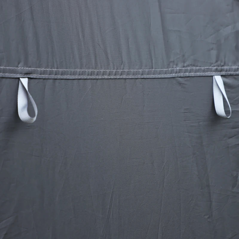 Outsunny Pop Up Shower Tent, Portable Privacy Room for Outdoor Changing, Dressing, Fishing Storage with Carrying Bag, Black