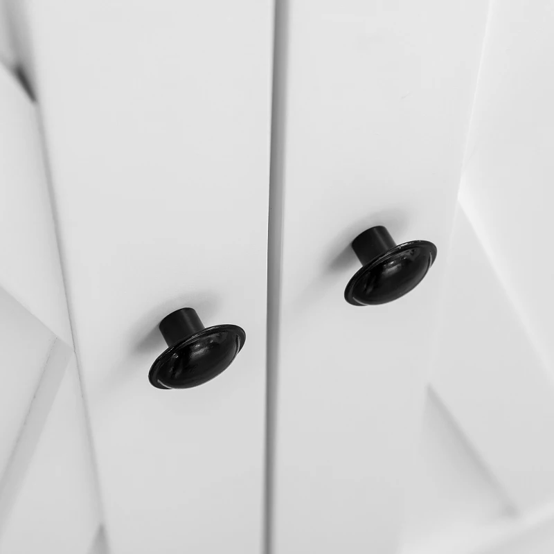 HOMCOM Freestanding Storage Cabinet, Kitchen Pantry Cabinet with Doors and Shelves Kitchen Storage Cabinets for Dining Room