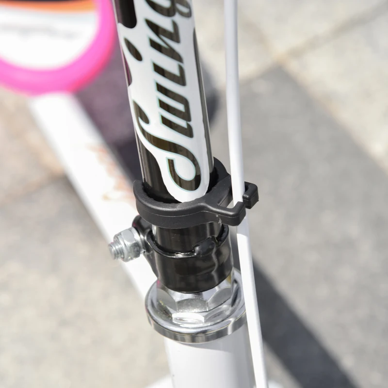 HOMCOM Y Fliker Scooter, Outdoor Swing Wiggle Scooter, 3 Wheel Scooter for 6-8 Years Old, Pink