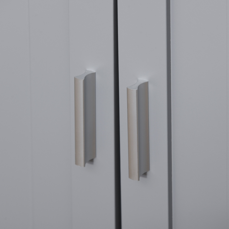 PawHut Wooden Cat Litter Box Enclosure Furniture with Adjustable Partition, Cat Washroom End Table with Open Shelf, Gray