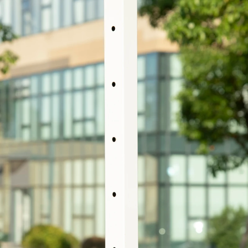 Soozier Adjustable Basketball Hoop and Basketball Stand w/ Sturdy Backboard and Weighted Base, Portable on Wheels
