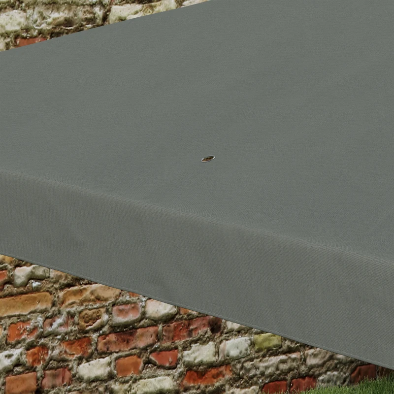 Outsunny 10x10ft Party Tent Portable Gazebo, Folding Garden Canopy Event Shelter Outdoor Sunshade Grey