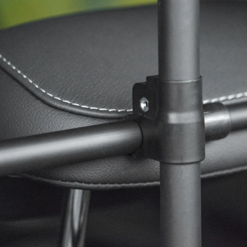 PawHut Adjustable Pet Car Barrier for SUVs, Vehicles, Vans, Back Seat Dog Fence Guard for Safety Car Travel, Black