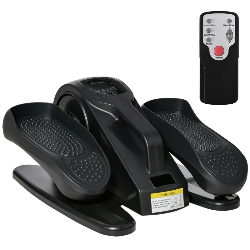 Soozier Foot Pedal Exerciser Mini Rehabilitation Bike w/ Adjustable Speed, LCD Display