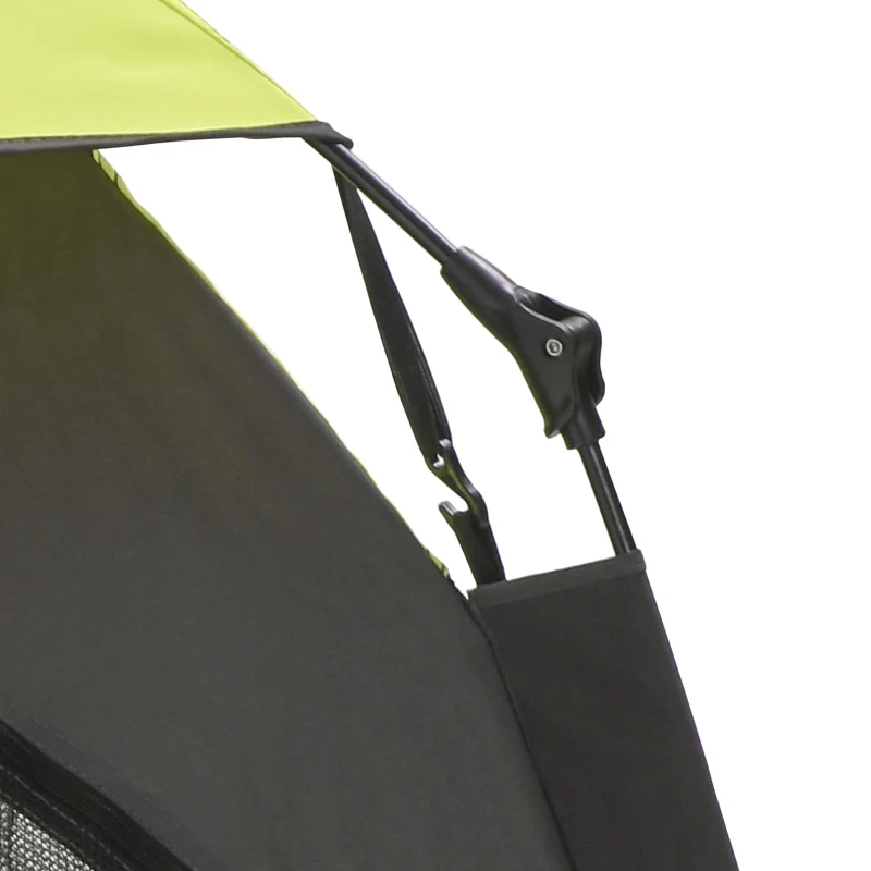 PawHut Pop Up Dog Tent for Extra Large and Large Dogs, Portable Pet Camping Tent with Carrying Bag for Beach, Backyard, Home, Green