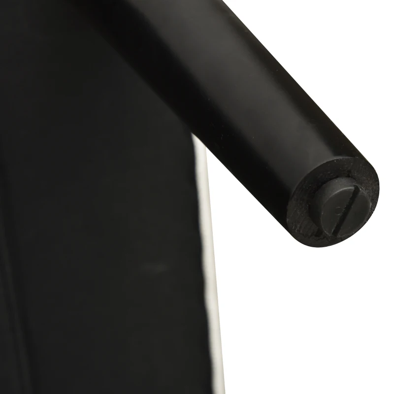 HOMCOM 52" End of Bed Bench, Linen Upholstered Ottoman Bench, Bedroom Entryway Bench With Armrests, Cream White