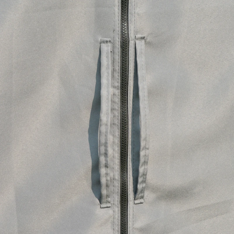 Outsunny 10' x 12' Hardtop Gazebo Canopy with Polycarbonate Roof, Aluminum Frame, Permanent Pavilion Outdoor Gazebo with Netting, for Patio, Garden, Backyard, Deck, Lawn, Light Gray