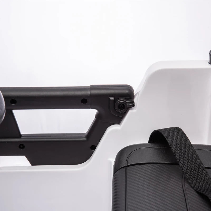 24V Ride On Pickup Truck with Remote Control and Bluetooth Music, Ride-On Toy with Spacious Rear Storage, for Kids Aged 3-8, White