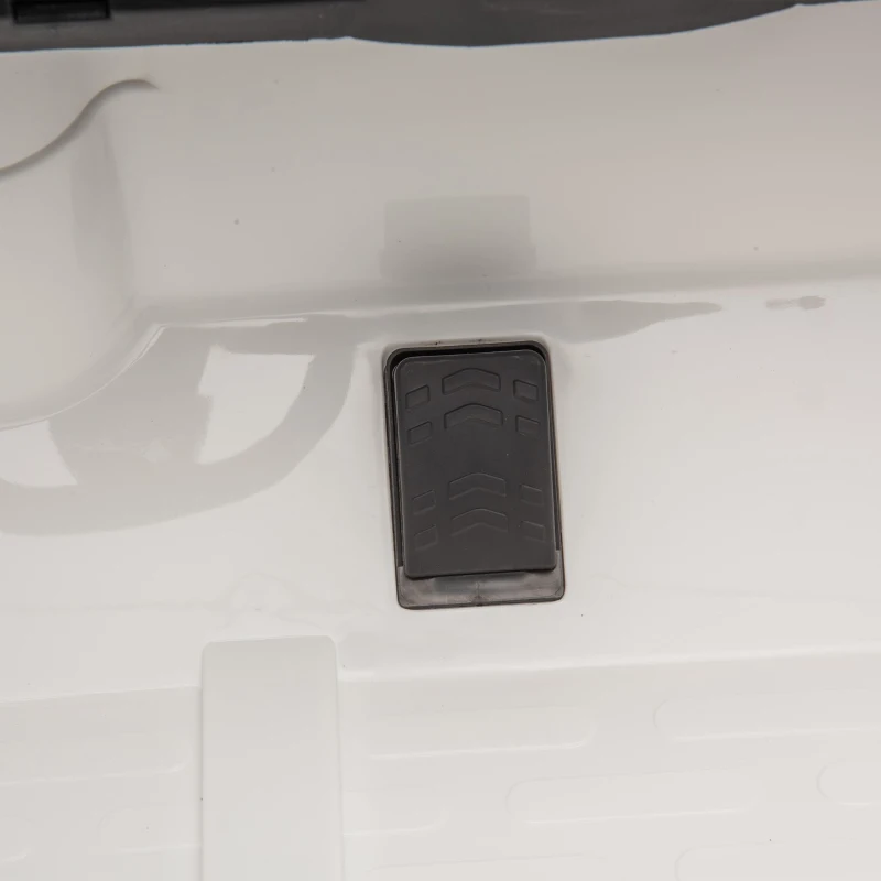 24V 400W Motor 2-Seater Kids Ride On Electric Car with Parent Control, Ride on Toys with Bluetooth, USB, 1.86-4.35 MPH Speed for Ages 3+, White